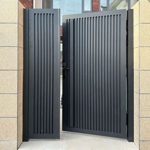 Puerta Corredera Motorizada de Aluminio con Persianas - Product Image 5