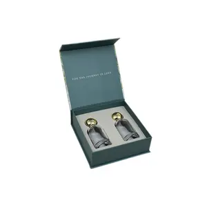 Vendita calda di lusso personalizzato personalizzato scatola per la cura cosmetica con magnete in carta per unghie confezione regalo Set regalo