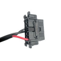 Personnalisation OEM : Divers faisceaux de câblage LED avec télécommande pour la modification des faisceaux de phares de croisement et de route pour voitures et motos