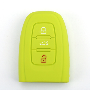 Couverture de porte-clés de voiture en silicone à 3 boutons antidérapante personnalisée en Offre Spéciale pour accessoires de clé de <span class=keywords><strong>prix</strong></span> usine A6L - Product Image 2