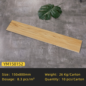 Phật sơn nhà máy tường gạch lát sàn 150x800 Porcelain <span class=keywords><strong>tile</strong></span> bằng gỗ gạch ceramic - Product Image 3