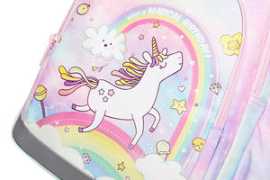 Sac à dos licorne pour enfant, <span class=keywords><strong>cartable</strong></span> personnalisé pour fille, collection 2025, vente chaude, sacs d'école personnalisés avec LOGO, OEM - Product Image 4
