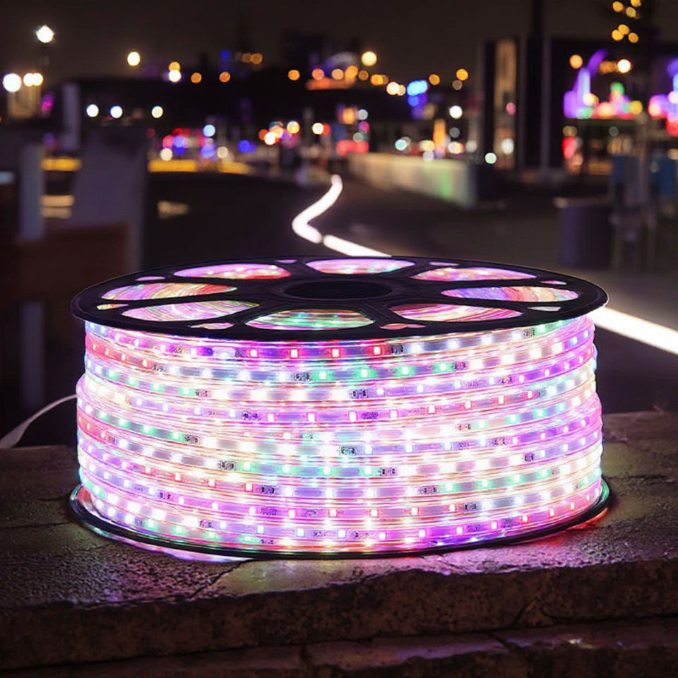 Haomai 2835 Six-Color Marquee LED Strip Light 220V High Voltage Waterproof IP65 - Complete Guide