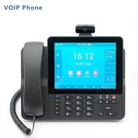 Teléfono IP Android S29 con Pantalla LCD de 8 Pulgadas para Conferencias, Oficina, Negocios y Hoteles, 4G WiFi, Red Dual de 1000 Gigabit POE, VoIP