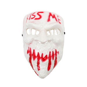 Masques de performance lumineux en plastique DIY Avengers pour Hulk Spiderman Iron Man, accessoires de fête - Product Image 2