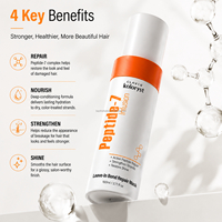 Koloryst Hot Sale Peptide-7 Masker Rambut Tanpa Bilas Krim Perawatan Keratin untuk Semua Jenis Rambut Salon Halus Menghilangkan Frizz