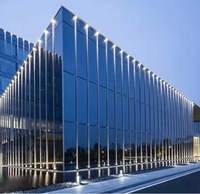 Panneau perforé en aluminium pour bâtiment, à économie d'énergie, avec support dissimulé, pour mur-rideau et décoration extérieure – Fourniture directe usine