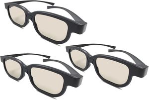 Gafas Clásicas Cómodas, Monturas de PC, Gafas de Cine Pasivas para Vista 3D, Gafas de Sol Cuadradas para Mujer, Unisex - Product Image 2