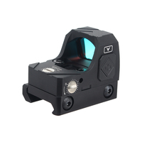 Nouvelle lunette de visée tactique mini point rouge, luminosité réglable, fonction Shake Awake, compacte, pour la chasse, optique télescopique, alliage d'aluminium 20 mm