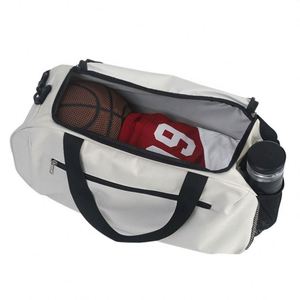 Sac de sport de voyage grande capacité en tissu Oxford 600D avec logo personnalisé, idéal pour le basketball, la gym, le fitness et le yoga, pour hommes et femmes - Product Image 4