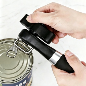 Abrelatas Profesional de Seguridad, Abrelatas Manual de Acero Inoxidable de Grado Alimenticio con Mango Ergonómico para Cocina y Restaurante - Product Image 2