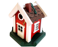 Mangeoire en bois pour enfants, décoration de haute qualité pour l'extérieur, bricolage DIY, maison d'oiseaux, vente en gros