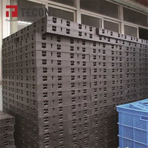 TECON 100 volte riutilizzabile in plastica regolabile forme in calcestruzzo costruzione colonna cassaforma per la costruzione di stampi GEO