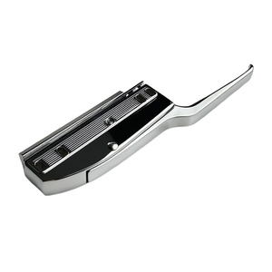 Poignée <span class=keywords><strong>de</strong></span> <span class=keywords><strong>porte</strong></span> sans serrure magnétique en alliage <span class=keywords><strong>de</strong></span> zinc poli manuellement Longhey pour réfrigérateur, usage domestique, nouvelle anti-corrosion - Product Image 2