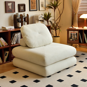 Sofá Modular en Forma de L, Estilo Mochi Cube, Relleno de Fibra Suave, Desmontable y Lavable, Mueble para Sala de Estar - Product Image 4