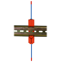 Armoire de distribution automatique sur rail DIN, dispositif d'extinction d'incendie, aérosol extincteur ABS 12V 6 prises industriel
