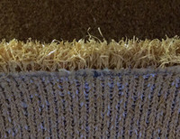 Tapis de frappe pour entraînement de golf 1515BJ-1 YGT en nylon/EVA avec grille de gazon artificiel et lignes d'arc pour entraînement de swing