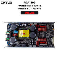 PDA1500 Chine Fabricant Bonne Qualité Haute Performance Classe D 2 Canaux 750 Watts Classe d Module Amplificateur de Puissance 500w