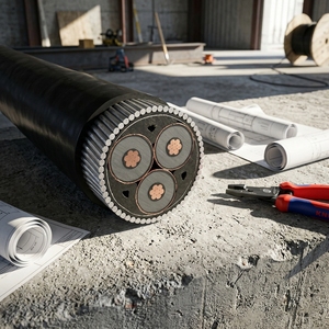 <span class=keywords><strong>สาย</strong></span>ไฟฟ้าทองแดงแรงดึงสูง 0.6/1kV รุ่น N2XOH NYY N2XY ซีรีส์ PVC ฉนวนสองชั้น <span class=keywords><strong>สาย</strong></span>ตีเกลียวและสายตัน สำหรับงานไฟฟ้ากำลังขนาดใหญ่ - Product Image 4