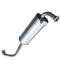 Système d'échappement automobile à haut taux de conversion, silencieux d'échappement, tuyaux d'échappement pour Toyota Land Cruiser FZJ80 arrière