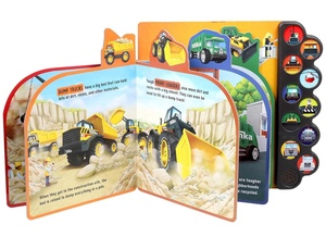 หนังสือเสียงแบบโต้ตอบสำหรับเด็ก 10 ปุ่มเสียง สำหรับเด็กเรียนรู้เสียงจราจร - Product Image 5