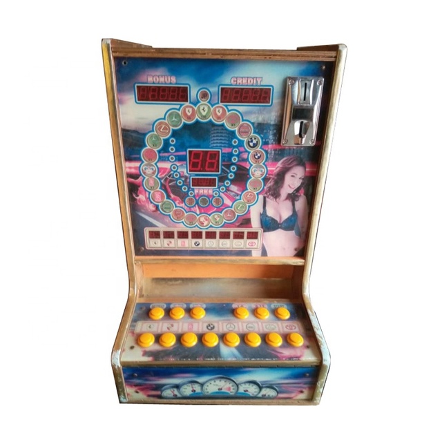 Factory Direct Arcade Machine with Wooden Cabinet Classic Mario Game for Home Entertainment Coin Operated System