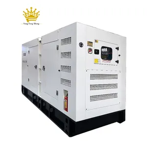 Yuchai 220 Volt elektrik otomatis 3 fase, Generator Diesel senyap portabel 150kW Kva