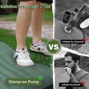 <span class=keywords><strong>Matelas</strong></span> de camping pliable avec rembourrage en <span class=keywords><strong>mousse</strong></span> pour tente et usage extérieur - Product Image 2