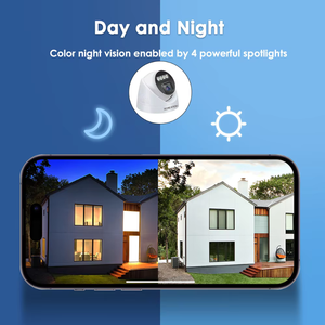 Xcreation Tuya Camera an ninh Camera quan sát mái vòm thông minh Camera quan sát hai băng tần Wifi độ phân giải HD điều khiển từ xa âm thanh 2 chiều Tích hợp mic cuộc sống thông minh - Product Image 5