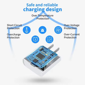 Adattatore di Alimentazione Tipo C 20W per Caricabatterie <span class=keywords><strong>iPhone</strong></span> con Cavo, Spina EU US UK, Caricatore <span class=keywords><strong>USB</strong></span> C 20W per <span class=keywords><strong>iPhone</strong></span> 17 16 15 - Product Image 4