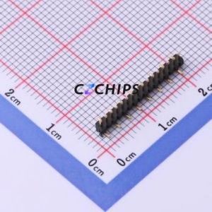 X1311WVS-16J-C18D42R2 Pin Header SMD,P=1.27mm Connector ( Pin Structure: 1x16P )( Pitch: 1.27mm )( Row Spacing: 1.27mm ) - Product Image 1