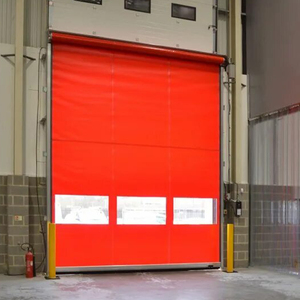 <span class=keywords><strong>Porte</strong></span> rapide industrielle automatique à fermeture éclair, type volet rapide, en PVC, pour usine, vente en gros - Product Image 1