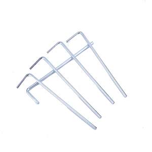 Modern J Tipi Çapa Kazıkları Ağır Hizmet Tipi Çelik Çadır Kazıkları Keski Uçlu Sabitleme Pimleri Futbol Kaleleri Kamp Çadırları Bahçe İçin - Product Image 2