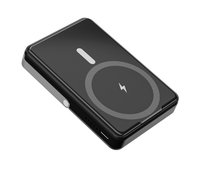 Chargeur portable magnétique UUTEK 25W 10000mAh avec charge rapide PD, batterie externe avec support pliable, compatible avec la série iPhone