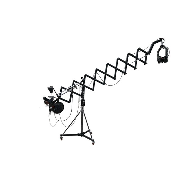 TL Media Telescopic Scissors Camera Jib 5.5 Meter Crane DSRL Compatible Flexible Extendable
