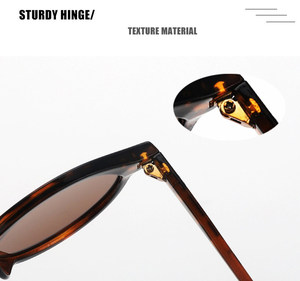 2023 logotipo personalizado lente redonda moda Retro conducción <span class=keywords><strong>gafas</strong></span> UV400 Vintage plástico personalizado mujeres hombres <span class=keywords><strong>gafas</strong></span> <span class=keywords><strong>de</strong></span> <span class=keywords><strong>sol</strong></span> - Product Image 4