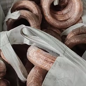 Customized Diameter Flat Stripping Ane Round Pure Red <strong>Copper</strong> <strong>Wire</strong> for Building - Product Image 1