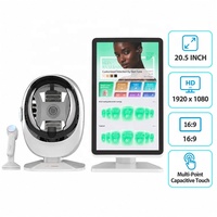 Analyseur de peau professionnel 27A Plus avec écran tactile de 20,5 pouces, caméra d'imagerie 36MP et analyse cutanée par IA