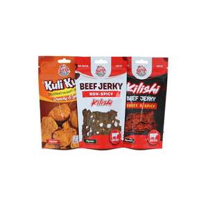 Impresión personalizada diseño colorido patatas fritas embalaje plástico plátano Coco patatas fritas embalaje comida Stand up bolsa - Product Image 1