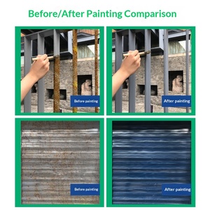 Pintura Metálica a Base <span class=keywords><strong>de</strong></span> <span class=keywords><strong>Agua</strong></span> para Renovación <span class=keywords><strong>de</strong></span> Estructuras <span class=keywords><strong>de</strong></span> Acero, Revestimiento Líquido Anticorrosión y Antioxidante en Aerosol, Modelo JSQ01, Hecho en Ningún País - Product Image 2
