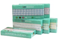 Module LED 2835 12V AC 110V/220V, module SMD 3LED, module d'injection LED, CE Rohs IP67 étanche