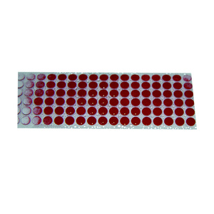 Etiqueta sensible al agua que se vuelve roja cuando se produce un daño sensible al agua, indicador de daño de 5 mm para placa base - Product Image 4