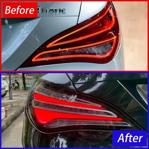 ไฟท้าย HETOP CLA W117 ปี 2013-2019 อัพเกรด LED ไฟเลี้ยว ไฟถอยหลัง ไฟท้ายรุ่นใหม่ล่าสุด อุปกรณ์เสริมไฟท้ายดัดแปลงสำหรับรถเบนซ์ - Product Image 2