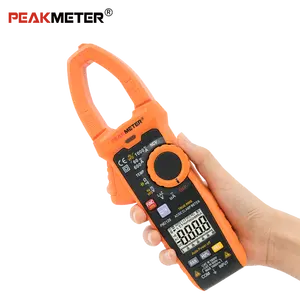 Peakmeter-multímetro de rango automático/Manual de alta calidad, medidor analógico con pantalla de gráfico de barra analógica, medidor de abrazadera digital aca dca, PM2128