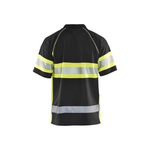 BLAKLADER - 3338105199334XL Polo UV haute visibilité niveau 1 Noir/Jaune-EAN 7330509520055 HI-VIS WORKWEAR - Product Image 2