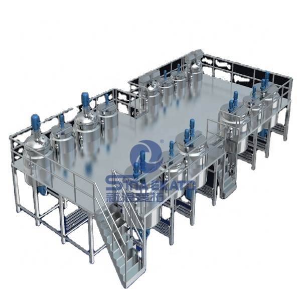 Полностью автоматическая линия по производству жидкого мыла (GMP)