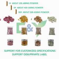 Capsule de ginseng maca approvisionnement direct d'usine capsule de ginseng rouge coréen capsules de ginseng
