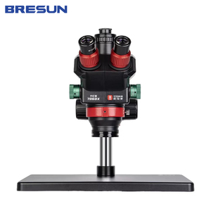 Microscope trinoculaire HD YCS 7060X avec base, zoom 7X60, <span class=keywords><strong>kit</strong></span> caméra 4K pour <span class=keywords><strong>réparation</strong></span> de téléphones portables, soudage de circuits imprimés, AC 110-240V, garantie 1 an - Product Image 1