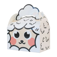 Boîte cadeau faite à la main pour enfants, décorations d'anniversaire sur le thème des animaux mignons, gâteaux, bonbons, friandises, cadeaux, fournitures de fête