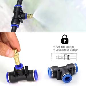 Kit de tête de pulvérisation universelle, système d'irrigation par micro-asperseur à connexion rapide de 30m, pour l'arrosage des jardins, des fleurs et des serres - Product Image 2